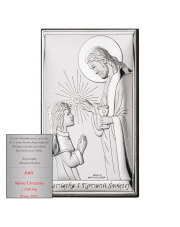 Obrazek Pierwsza Komunia Św. Dziewczynka z Jezusem