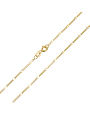 Złoty łańcuszek Figaro 40 cm - pr. 585
