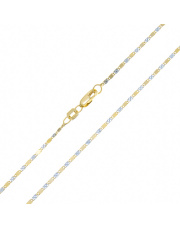 Złoty łańcuszek Valentino 45 cm - pr. 585