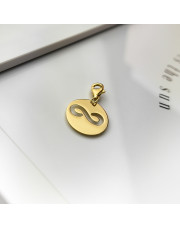 Złota zawieszka Charms nieskończoność pr. 585