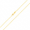 Złoty łańcuszek splot Fantazyjny 45 cm - pr. 585