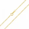 Złoty łańcuszek Figaro 45 cm - pr. 333