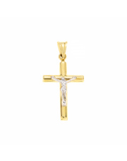 Złoty krzyżyk katolicki pr. 585
