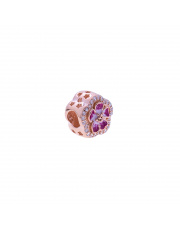 Charms - Pozłacany kwiatek - pr.925