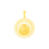  Złota zawieszka medalik z Matką Boską Karmiącą pr.585