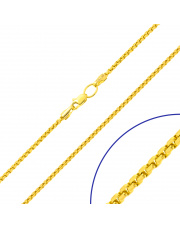 Złoty łańcuszek Rollo 55 cm - pr. 585