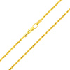 Złoty łańcuszek Rollo 55 cm - pr. 585