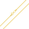 Złoty łańcuszek Rollo 40 cm - pr. 585