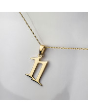 Złota zawieszka - liczba 11 - pr.585