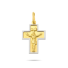 Złota zawieszka Krzyżyk katolicki złoty pr. 585