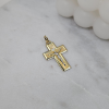 Złota zawieszka Krzyżyk katolicki złoty pr. 585