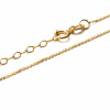 Złoty łańcuszek ankier 40 - 45 cm - pr. 333