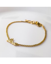 Pozłacana bransoletka 