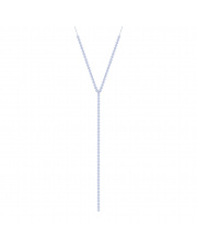 Srebrna krawatka celebrytka z kółkami - pr. 925