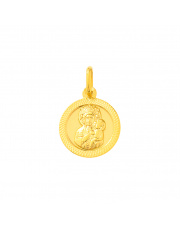 Medalik złoty z Matką Boską Częstochowską - pr.585
