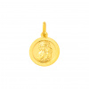 Medalik złoty z Matką Boską Częstochowską - pr.585