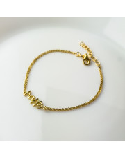 Pozłacana bransoletka 