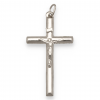 Srebrny krzyżyk katolicki z pasyjką - pr. 925