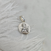 Srebrny medalik z Aniołkiem -1,4 cm - pr. 925