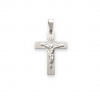 Srebrny krzyżyk prawosławny z jasnego srebra - pr. 925