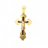 Złota zawieszka Krzyżyk prawosławny złoty pr. 585