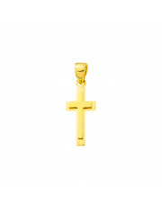 Złota zawieszka Krzyżyk katolicki złoty pr. 333