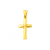 Złota zawieszka Krzyżyk katolicki - pr. 333