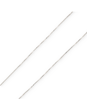 Srebrny łańcuszek splot Kostka 45 cm - pr. 925