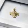 Złota zawieszka Krzyżyk Jerozolimski - pr. 585