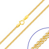 Złoty łańcuszek lisi ogon - pr. 585