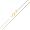 Złoty łańcuszek Lisi ogon 45 cm - pr. 585