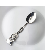 Srebrna łyżeczka pod grawer - MIŚ - pr. 925