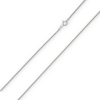 Srebrny łańcuszek splot Żmijka 45 cm - 2,5 mm - pr. 925