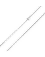 Srebrny łańcuszek splot Żmijka 70 cm - pr. 925