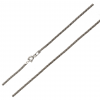 Srebrny naszyjnik splot POPCORN 40 cm - pr. 925
