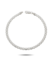 Srebrna bransoleta splot Marinero 20 cm - pr.925
