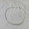 Srebrna bransoleta splot LOVE 19,5 cm - pr.925