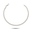 Srebrna bransoleta splot Rambo 17 cm - pr.925