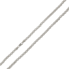 Srebrny łańcuszek splot Rollo 50 cm - pr. 925