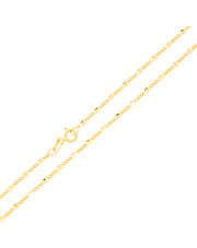 Złoty łańcuszek Figaro 50 cm - pr. 333