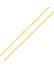 Złoty łańcuszek Wirówka - 50 cm - pr. 585