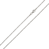 Srebrny łańcuszek splot linka 40 cm - pr. 925