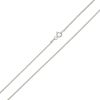 Srebrny łańcuszek splot lisi ogon 40 cm - pr. 925