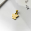 Zawieszka złota aniołek pr.585