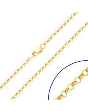 Złoty łańcuszek Rollo 60 cm - pr. 585
