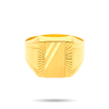 Złoty pierścień - sygnet męski - pr.585