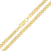 Złoty łańcuszek - Monaliza 45 cm pr. 585
