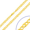 Złoty łańcuszek 55 cm - dmuchany - pr. 585