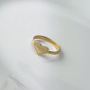 Złoty pierścionek z serduszkiem - pr.585