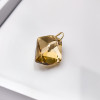 Złota zawieszka z kryształem Golden Shadow pr. 585